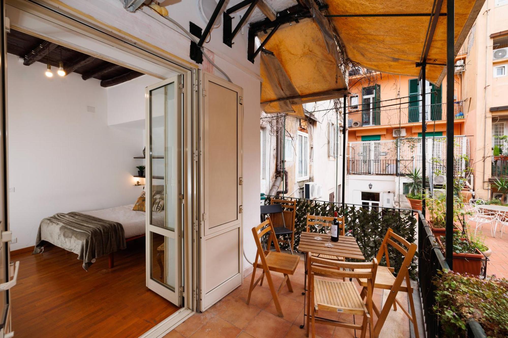 רומא Gesu E Maria Balcony Apt At Spanish Steps מראה חיצוני תמונה